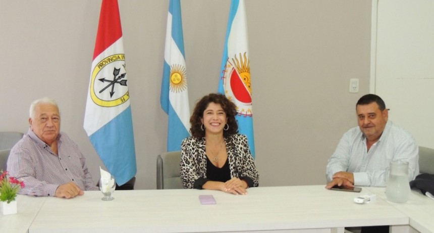 VISITA DEL DIRECTOR DE LA CAJA  DE PENSIONES SOCIALES DE LA PROVINCIA