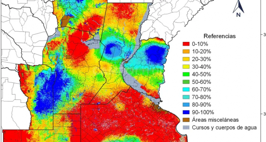  Las lluvias de marzo recompusieron algo de humedad en los suelos