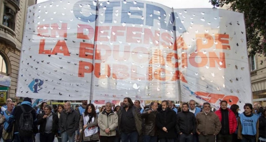 CTERA llamó a un paro nacional docente para este jueves 4 de abril