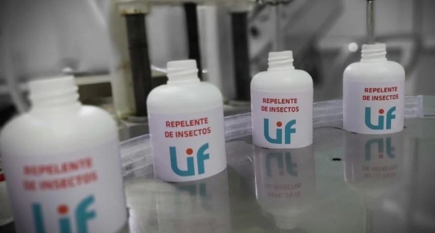 El LIF aumenta la producción de repelentes ante el aumento de casos de dengue en Santa Fe