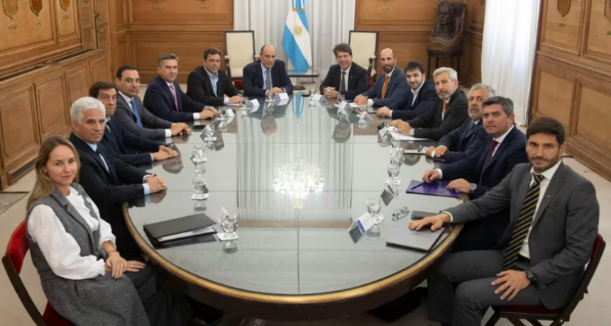 La Casa Rosada les pidió a los gobernadores de JxC los nombres de los diputados que van a votar la Ley Bases