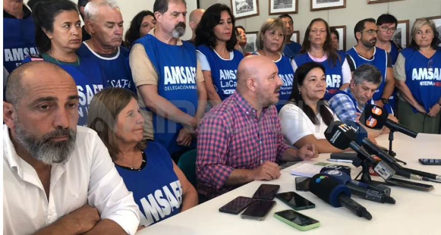Docentes públicos de Amsafé rechazaron el premio a la asistencia perfecta del Gobierno de Santa Fe