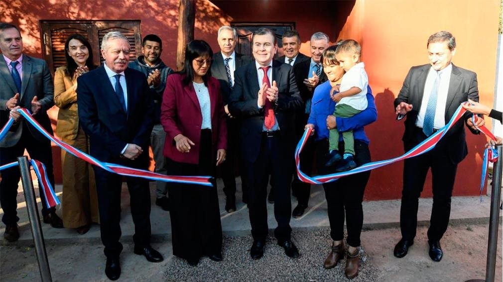 Gerardo Zamora inauguró obras en el departamento Alberdi y lamentó los recortes realizados por Nación
