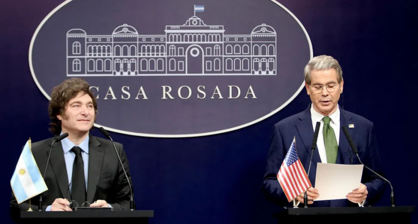 El secretario del Tesoro de Estados Unidos respaldó a Javier Milei tras el acuerdo con el FMI: 