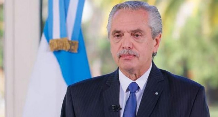 Alberto Fernández, por cadena nacional: 