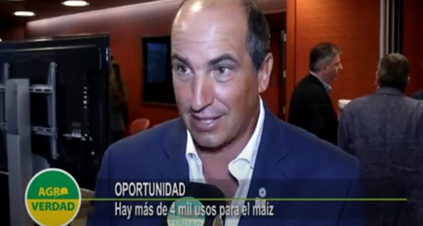 Zapatillas y ropa hechas con maíz, la transformación del grano amarillo explicada por Pedro Vigneau