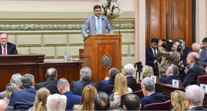 Firme pero sin estridencias, Pullaro aseguró que 