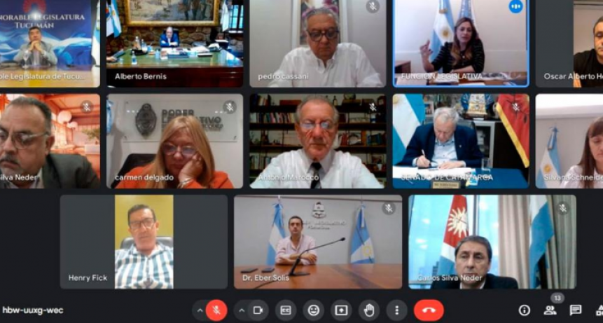 Se reunió la mesa ejecutiva del Parlamento del Norte Grande