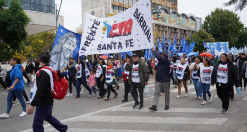 Paro de la CTA Santa Fe: “Los efectos dañosos del DNU y la ley Bases serían irreparables”