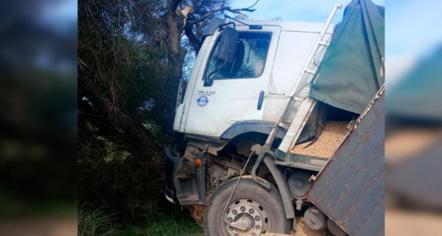 Camionero se descompensó en plena Ruta 34 y protagonizó un violento accidente cerca de Mailín