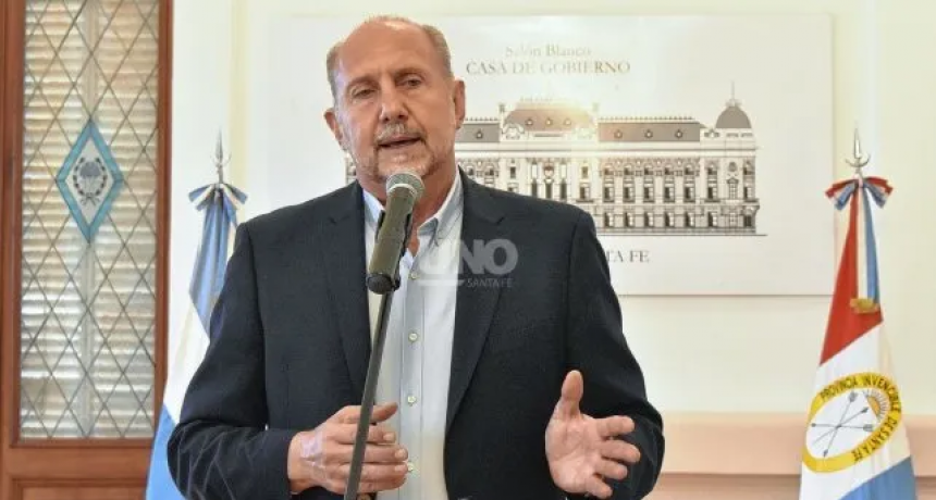 El gobernador Omar Perotti dio positivo de coronavirus por segunda vez