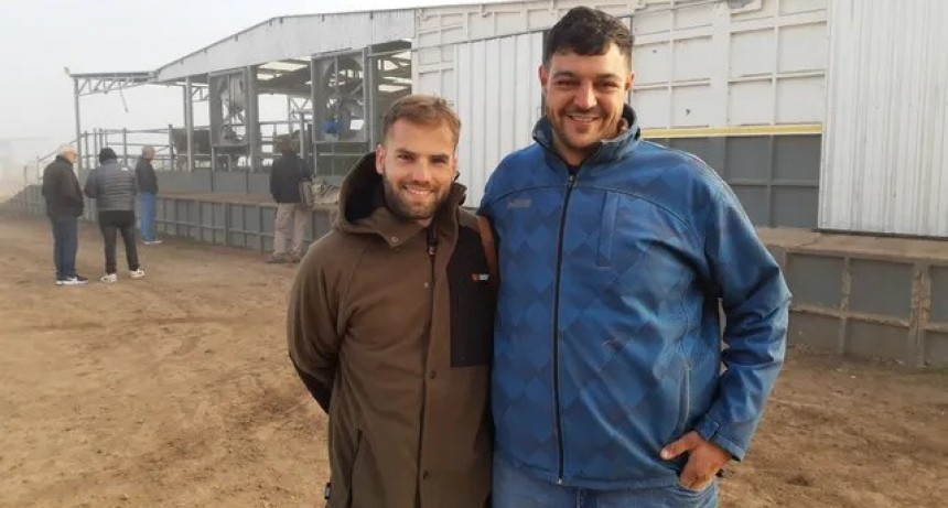 Inspirado por un compañero de facultad, solucionó el problema de efluentes en el tambo