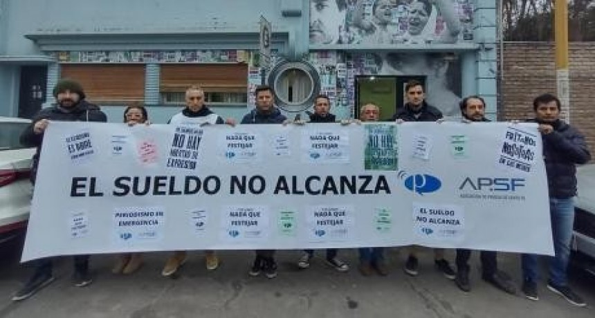 La Asociación de Prensa de Santa Fe dispuso un apagón informativo para reclamar por una recomposición salarial 