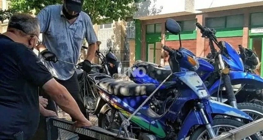 Bajaron 41% los robos de motochorros desde que la Policía retiene motos