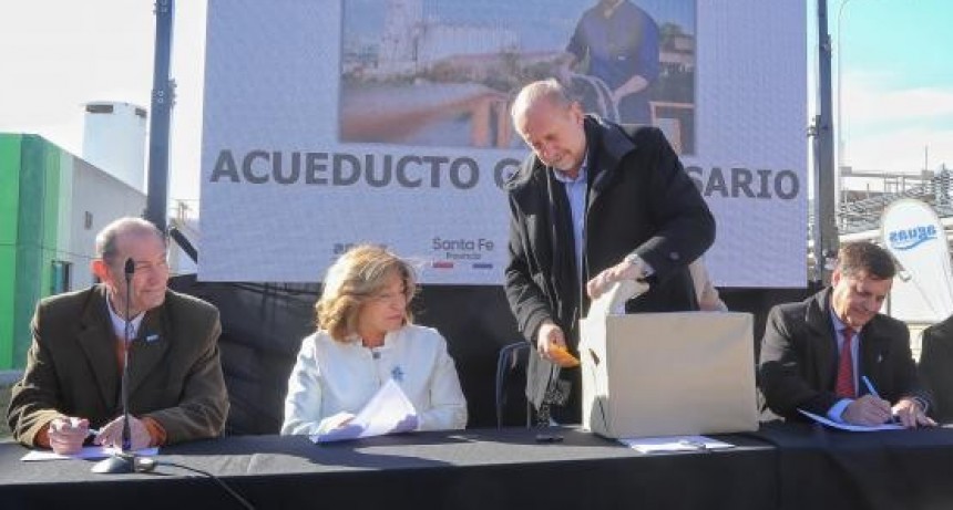 Licitaron el acueducto Gran Rosario: 
