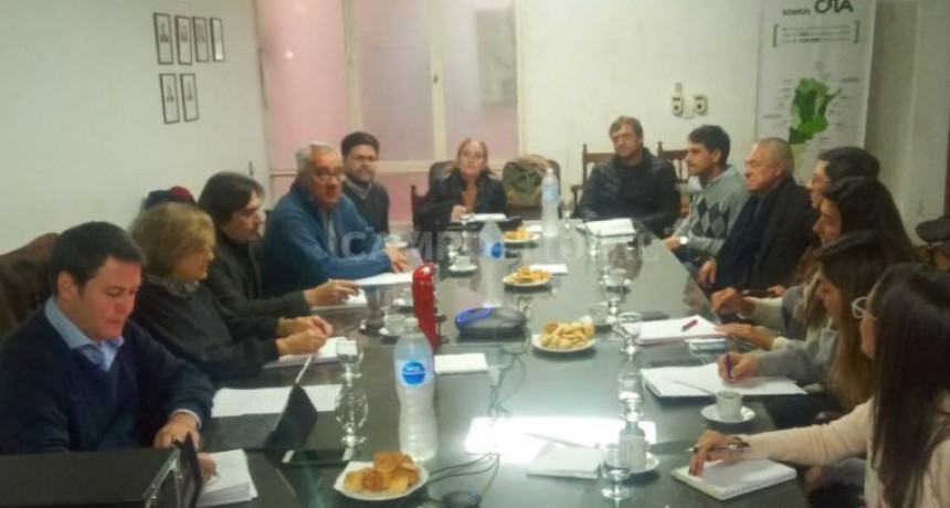 La Mesa de Enlace provincial se reunió con legisladores 