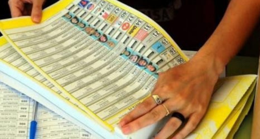 Elecciones: el lunes se sortea la ubicación de los frentes en la Boleta Única