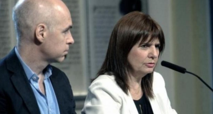 Bullrich, dura con Larreta: 