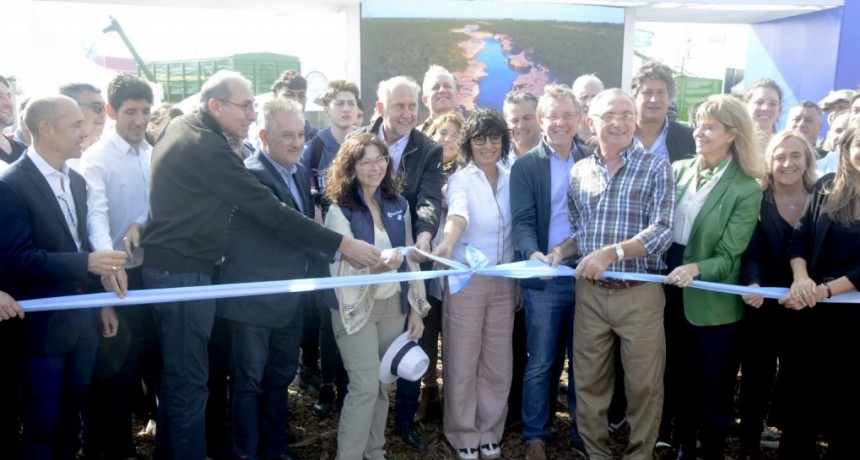Agroactiva inauguró oficialmente la mega muestra con la participación de autoridades nacionales y provinciales