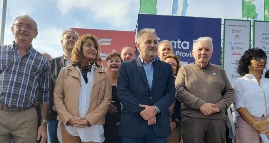 Lewandowski y Frana en Agroactiva 2023: &ldquo;Impulsamos un gran acuerdo p&uacute;blico - privado para desplegar todo el potencial que tiene Santa Fe&rdquo;