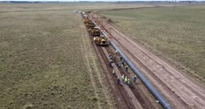Jornada clave: Se inicia el llenado del gasoducto Néstor Kirchner y preparan la inauguración para el 9 de julio