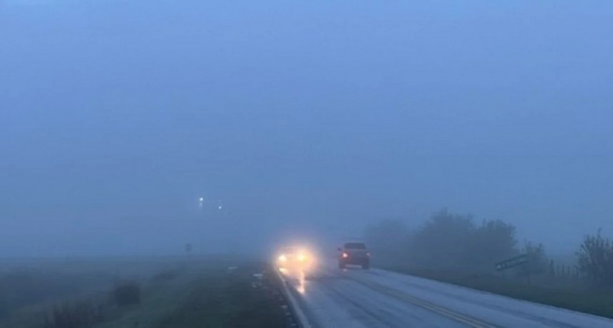 Rige una advertencia por niebla para Santa Fe y provincias vecinas