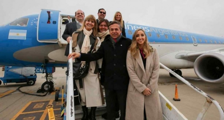 Aerol&iacute;neas realiz&oacute; el vuelo inaugural de la ruta Reconquista &ndash; Buenos Aires
