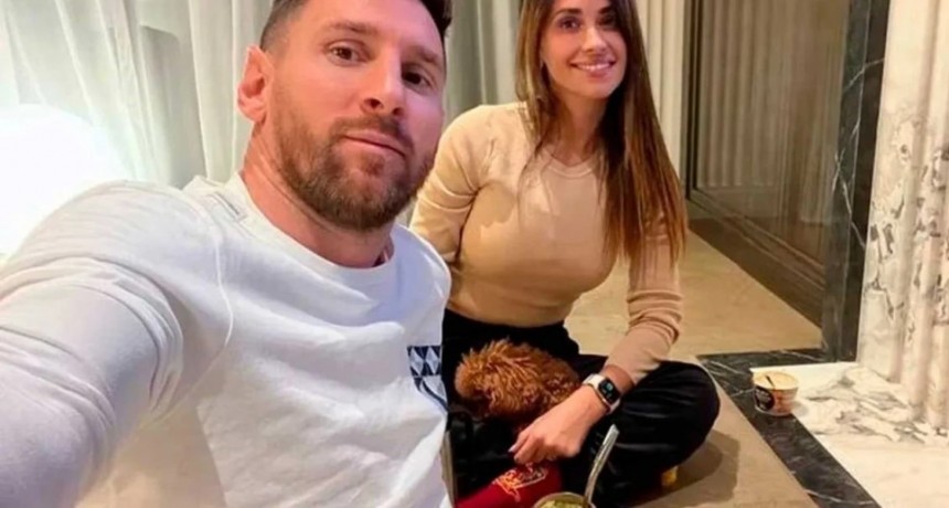 Messi viral: pidió churros y emocionó al cadete que se los llevó