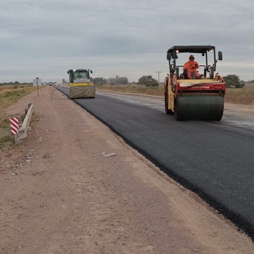VIALIDAD NACIONAL FINALIZA LA RECONSTRUCCIÓN DE RN 95 EN VILLA MINETTI