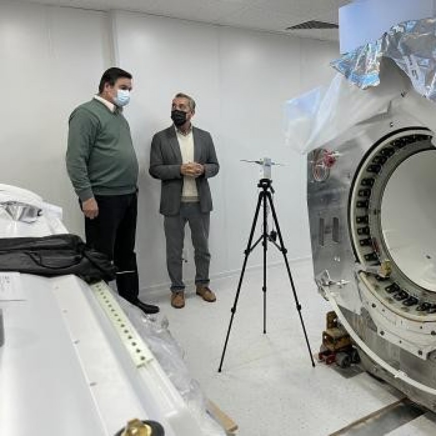 La provincia instala un nuevo resonador de última generación en el Hospital Alassia