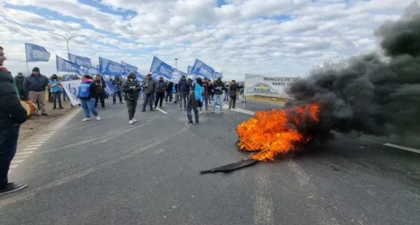 Festram vuelve a manifestarse en las rutas y el Gobierno coordinó mecanismos para evitar cortes
