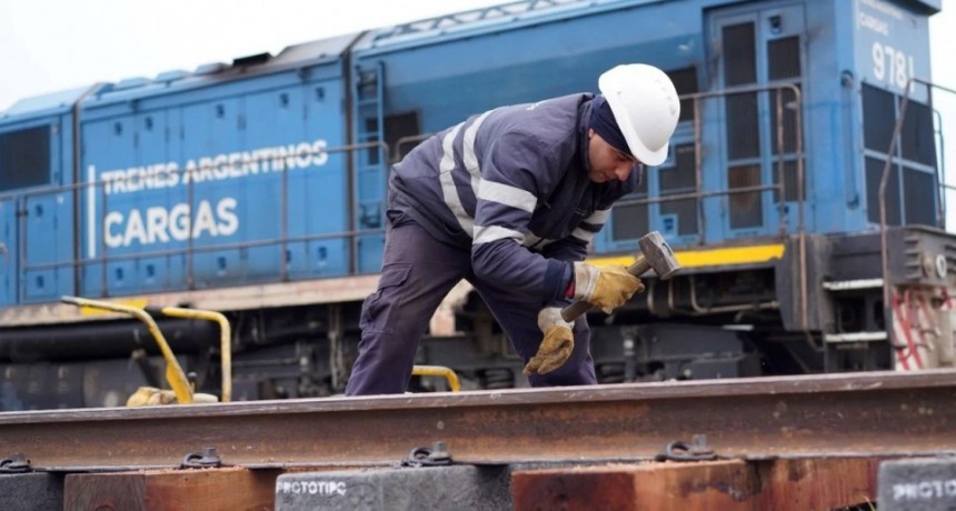 V&iacute;as argentinas m&aacute;s sustentables: instalaron durmientes fabricados con pl&aacute;stico reciclado