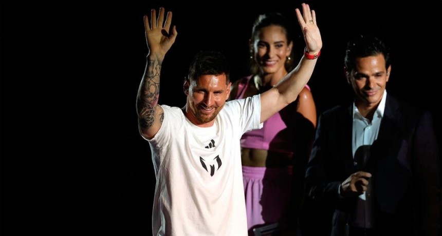 La gran presentación de Messi en Inter Miami: 