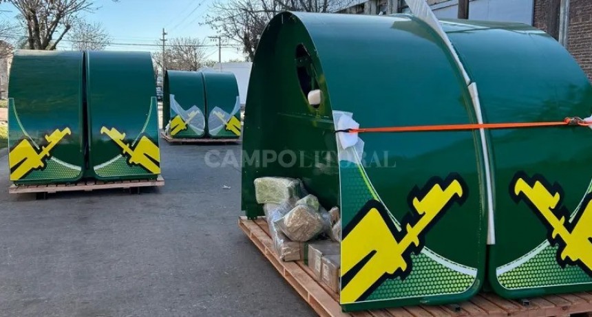 Empresa santafesina exporta embolsadoras de granos hacia Australia 