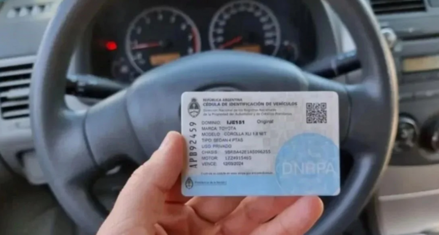 La cédula azul ya no es obligatoria para la circulación de vehículos