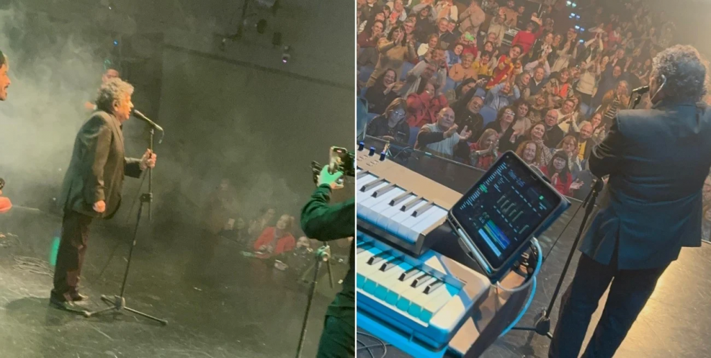 Video: Cacho Deicas volvió a los escenarios tras su salida de Los Palmeras