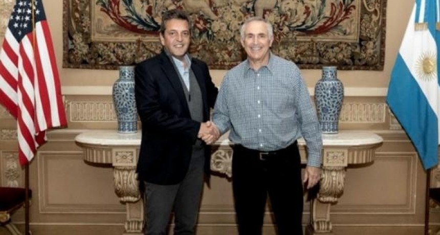 Sergio Massa se reunió con Marc Stanley, el embajador de Estados Unidos