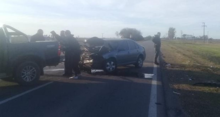 Trágico accidente en la Ruta 4, a la altura de María Luisa: falleció un bebé
