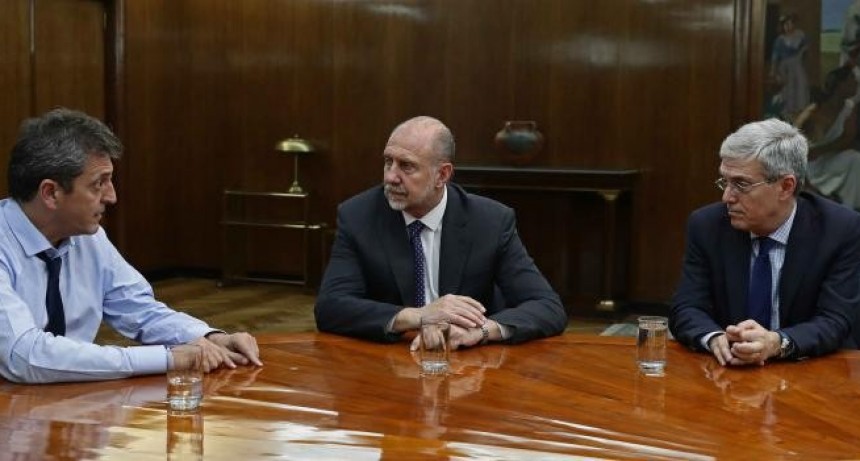 Perotti y Massa abordaron la deuda de Nación con Provincia, el Acueducto Biprovincial, y el ritmo de la actividad económica