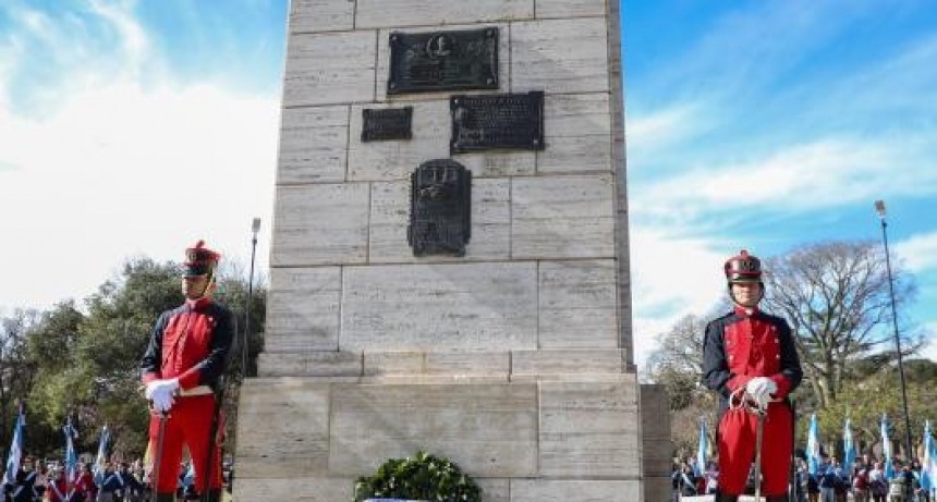 Provincia celebró el acto en memoria del General José de San Martín, en Venado Tuerto