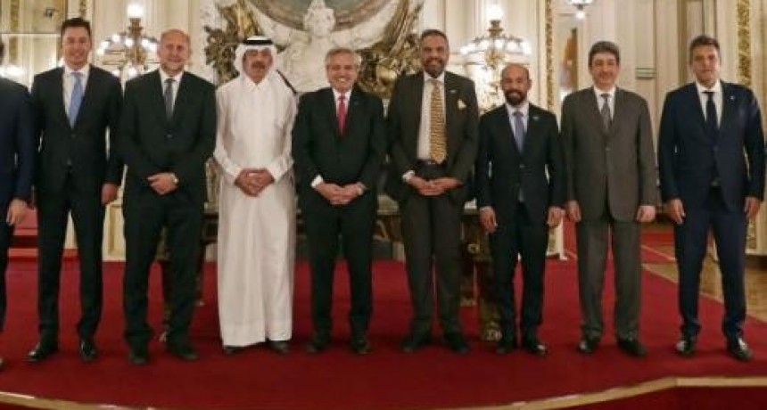 Acueducto Santa Fe - Córdoba: Perotti firmó el Convenio de Garantía entre la Argentina y el Fondo Kuwaití