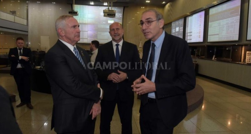 El embajador norteamericano visitó la Bolsa de Comercio de Rosario 