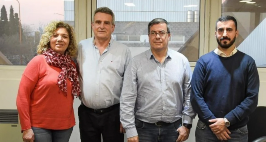 Agustín Rossi se reunió con empresarios de Venado y prometió inversiones en infraestructura