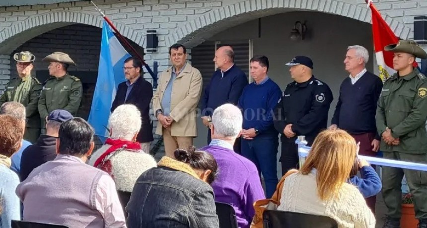 Nuevo destacamento de la Guardia Rural Los Pumas en La Pelada