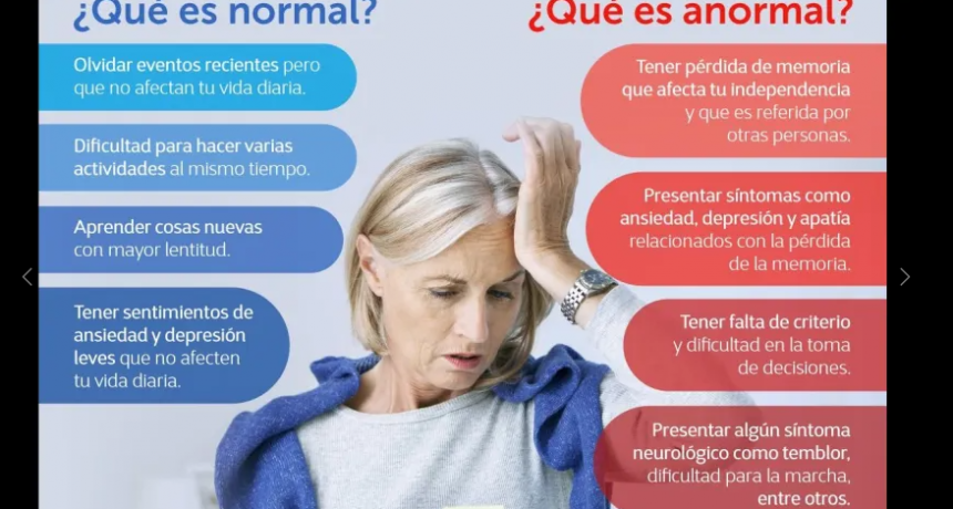 Deterioro Cognitivo Leve: lo padecen entre el 10 y el 20 por ciento de los mayores de 65 años  