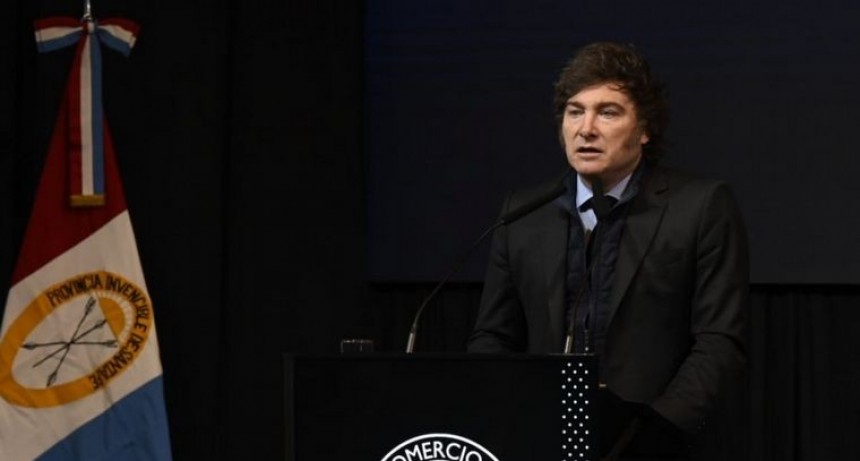 En Rosario, Milei apuntó al Senado: 