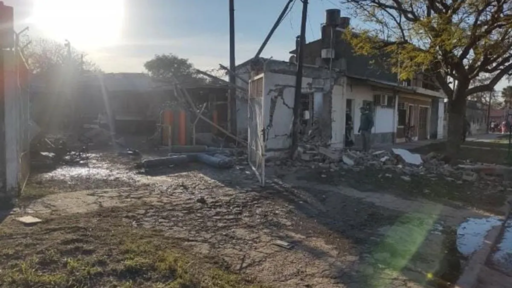 Explosión en Tostado: Uno de los operarios tiene el 90% del cuerpo quemado