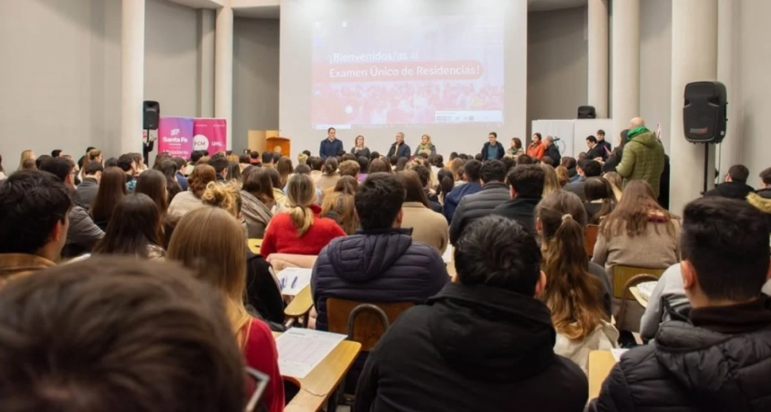 Denuncia en el examen de residencias médicas: los egresados de la UNL fueron exceptuados del fraude
