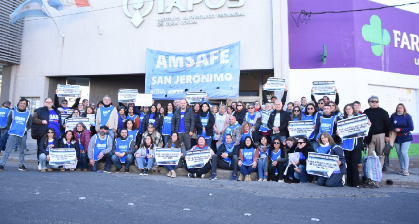 “La salud es un derecho, no un privilegio”: AMSAFE lanzó una campaña en defensa de IAPOS