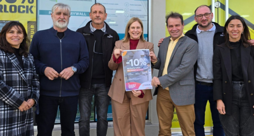 Scaglia valoró Acuerdo Santa Fe para la construcción como una herramienta para movilizar ventas